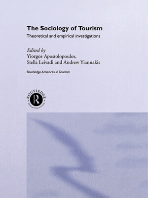 cover image of The Sociology of Tourism